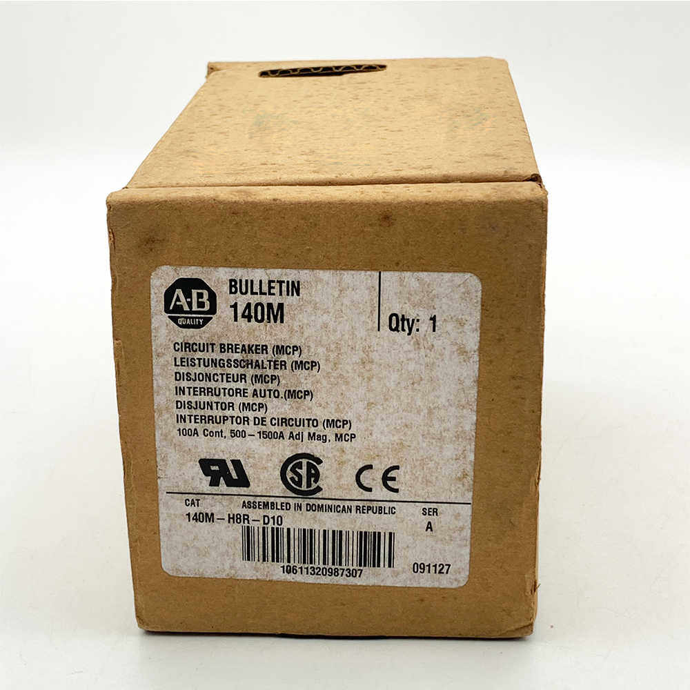 140M-H8R-D10断路器美国罗克韦尔Allen-Bradley全新1408RD10~议