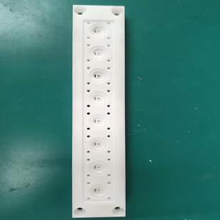 博克斯八连体排阀固定板，8连体，九连体，9连体，1381-2（豆