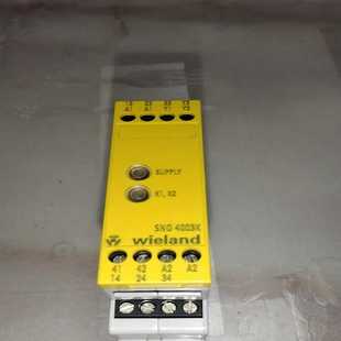 型号 耶耶电子 SN0 4003K wieland威琅安全继电器