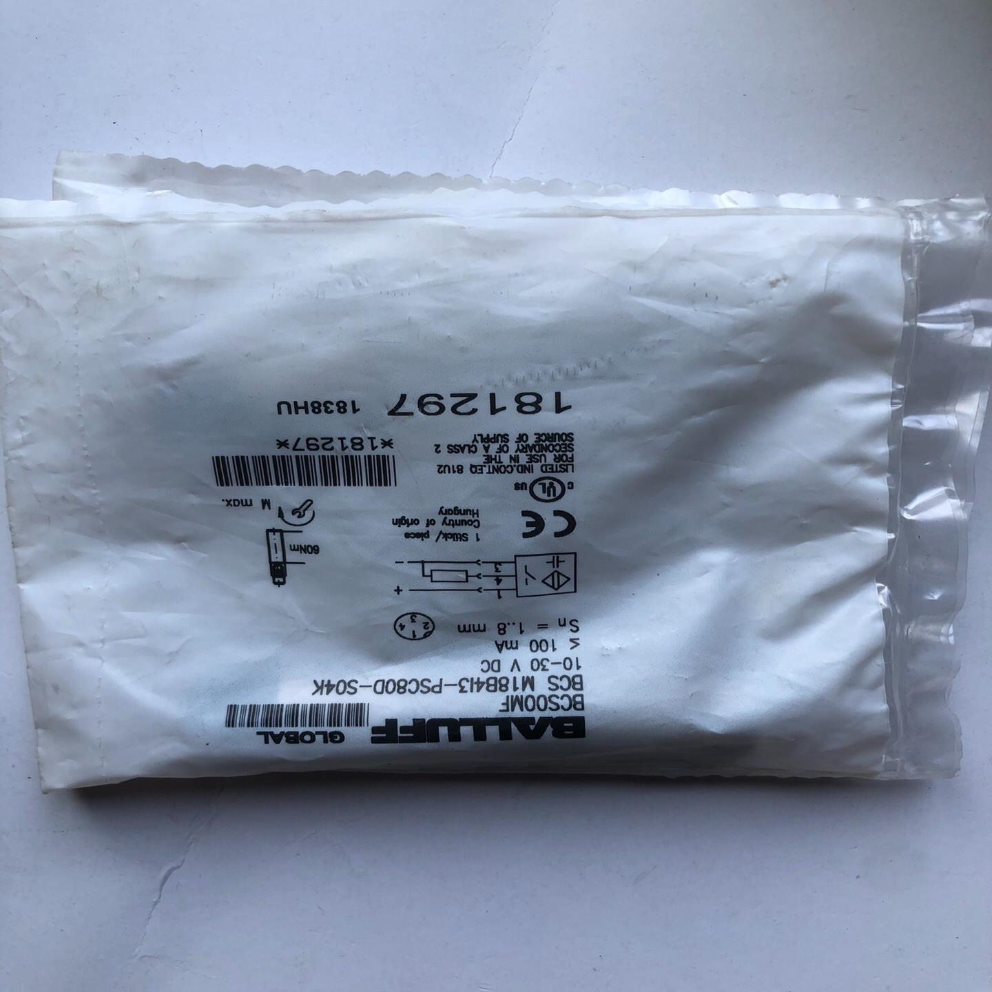 巴鲁夫接近开关BCS00MF，BCS M18B4I3-PSC(崽崽配件）