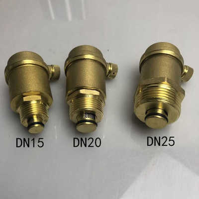 黄铜自动排气阀暖气排气阀 管道水管放气阀4分6分1寸DN15DN20DN25