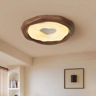 中古曲奇卧室吸顶灯奶油风云朵灯网红儿童房间全光谱护眼灯具casa