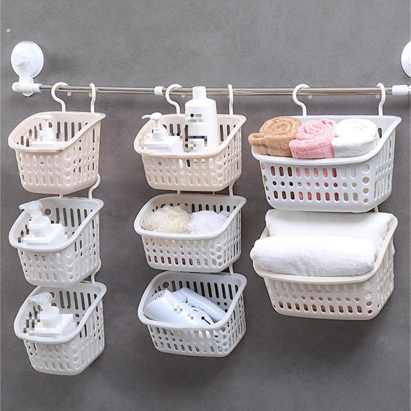 卫生间放袜子脏衣服收纳筐ins换洗衣篓家用网红款神器挂壁衣服篮