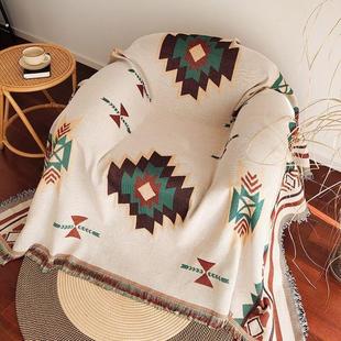 网红万能客厅沙发毯盖布盖毯涂鸦沙发布防猫爪沙发垫布沙发套罩