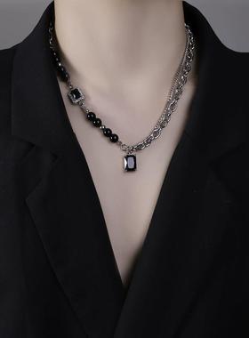 ACC 项链男轻奢小众高级感配饰不掉色新款珍珠男生吊坠爆款锁骨链