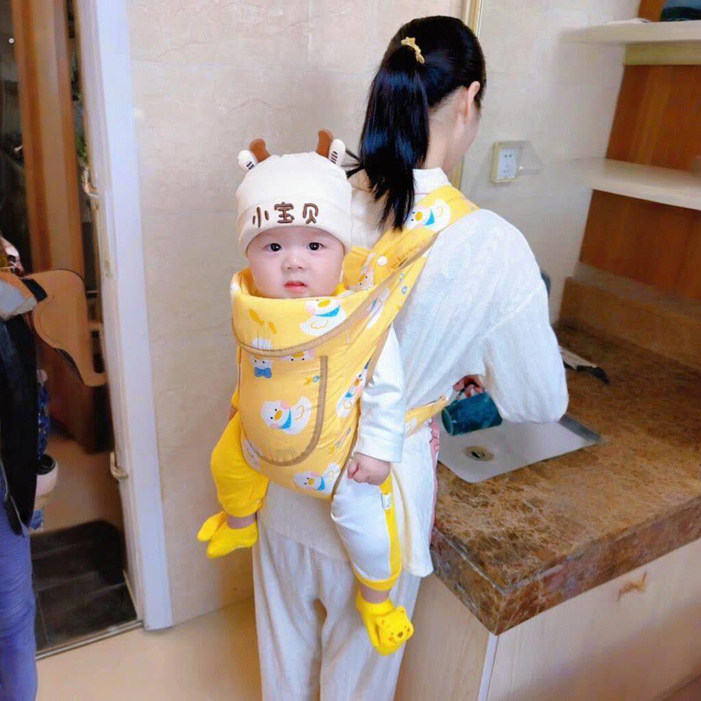 背带婴儿前后两用外出简易透气老式宝宝多功能简易前抱式抱娃神器