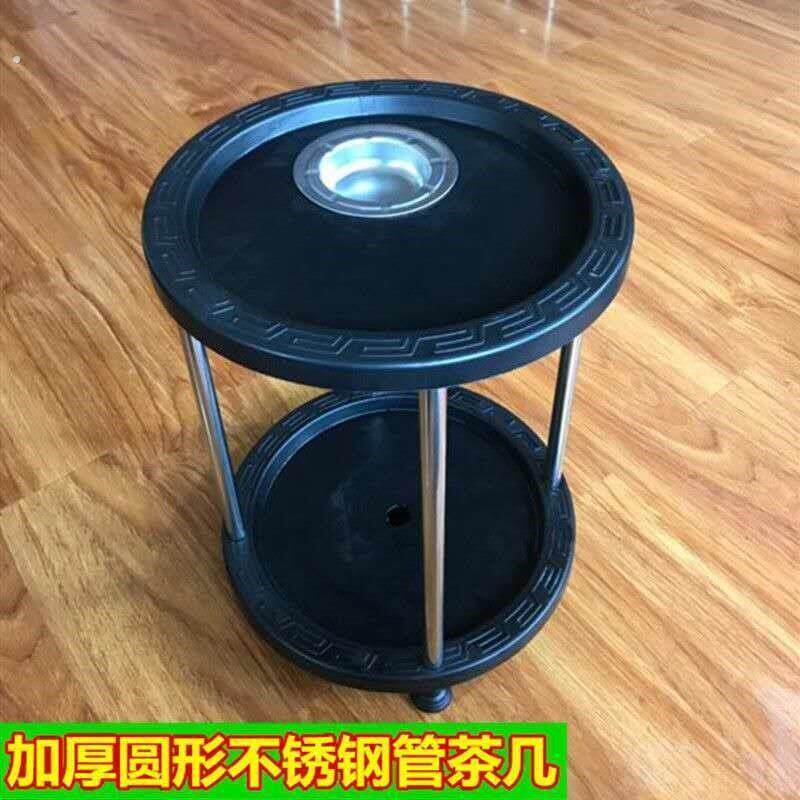 麻将机旁边的小茶几棋牌室茶水台架麻将桌机麻烟灰缸放水杯架茶几