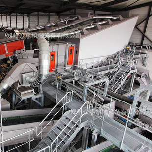 填埋生活垃圾处理设备 众惠陈腐垃圾分类分拣资源化处理设备