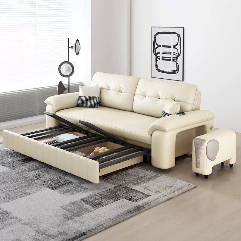 2026多功能沙发床一体两用可折叠储物加厚防猫爪家用客厅小户型床