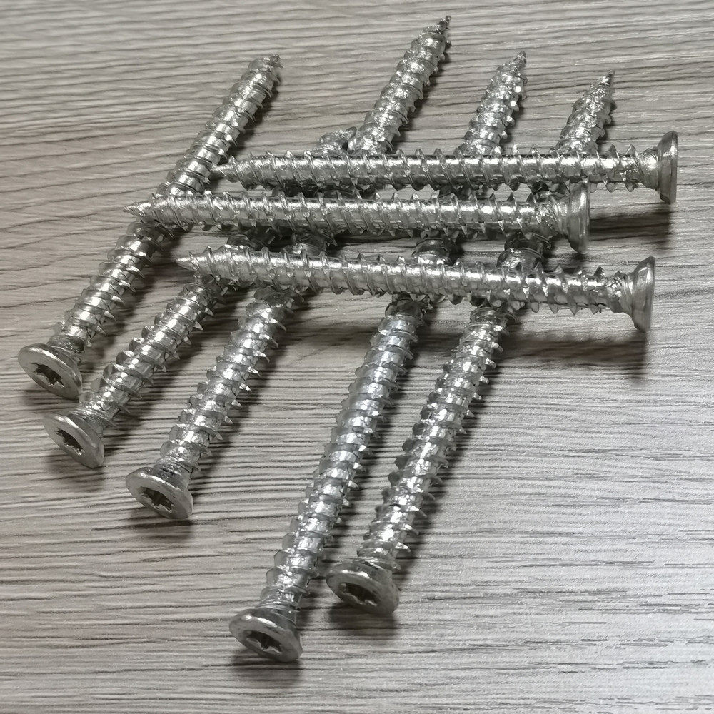 内六角梅花槽不锈钢防锈自切螺丝门窗安装水泥钻钉螺栓螺钉