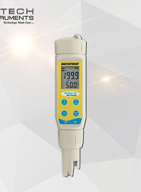 Eutech/优特防水型PCTestr35 pH/电导/温度测试笔带ATC PCTEST35
