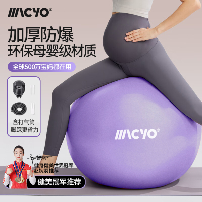 麦克羊大瑜伽球加厚防爆