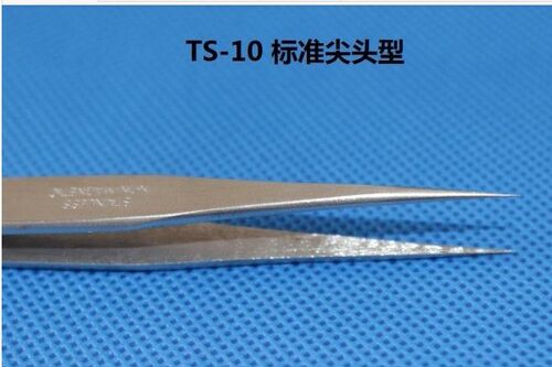 日本goot镊子 TS-10 标准尖头 精密防磁防酸不锈钢镊子