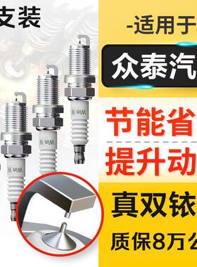 适配众泰T600原装T700Z700T300T500SR7sr9大迈X5x7火花塞原厂