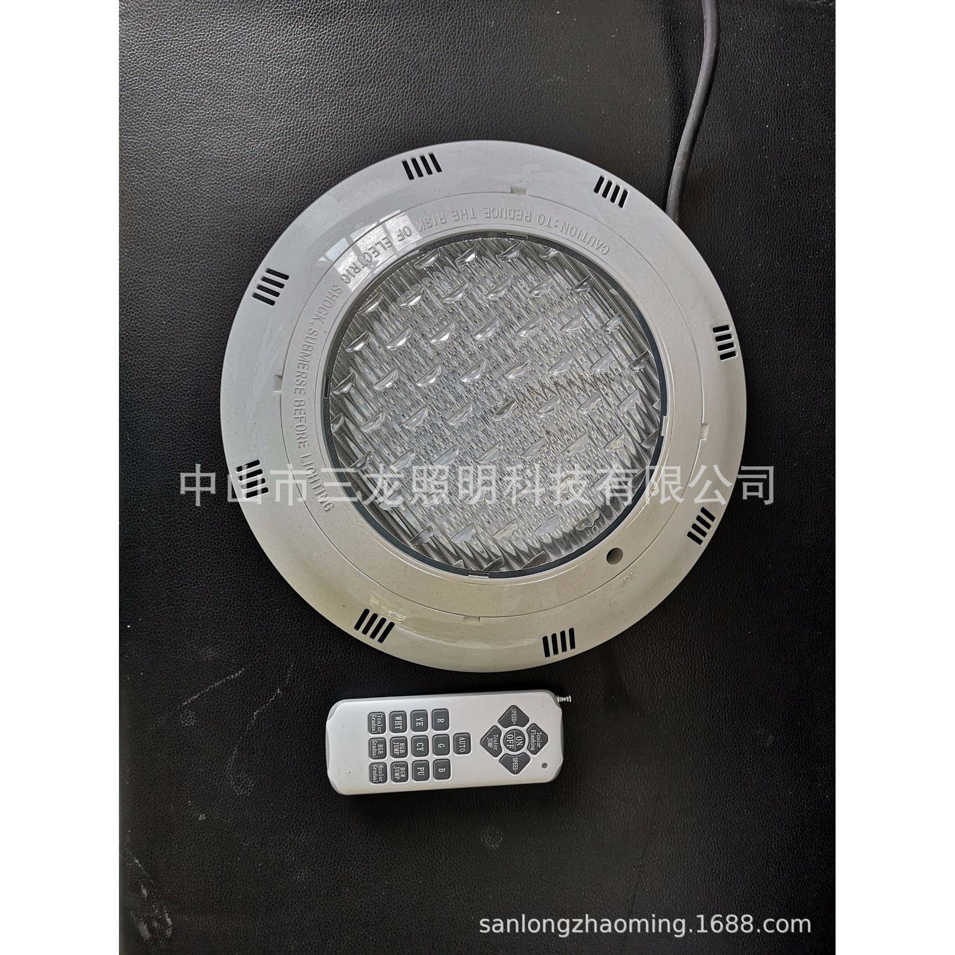 LED水底灯12W18W24W36w45w54w72瓦泳池挂壁灯泳池灯水下灯IP68
