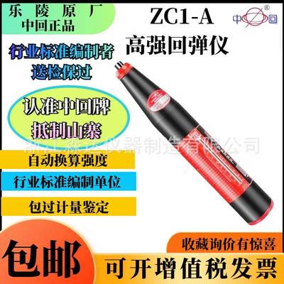 乐陵市回弹仪厂中回ZC1-A高强回弹仪四川标准混凝土高强度回弹仪