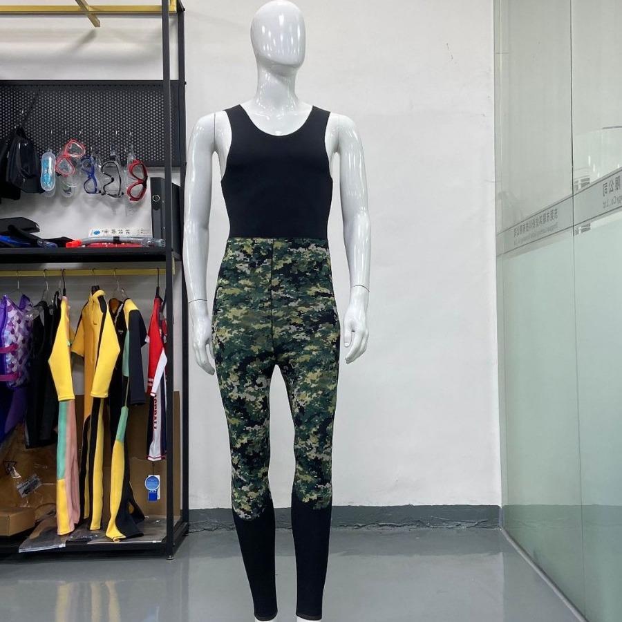男士潜水服连体背心长裤潜水服冲浪服潜水服自由潜轻薄休闲
