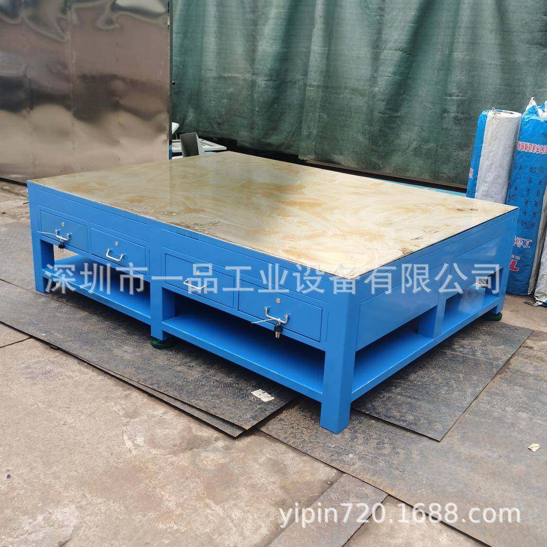 重型钳工操作台18mmA3钢板水磨台面钳工工作台双工位实训工作桌,农机/农具/农膜,其它农用工具,淘宝优惠券,粉丝福利购,淘宝优惠卷