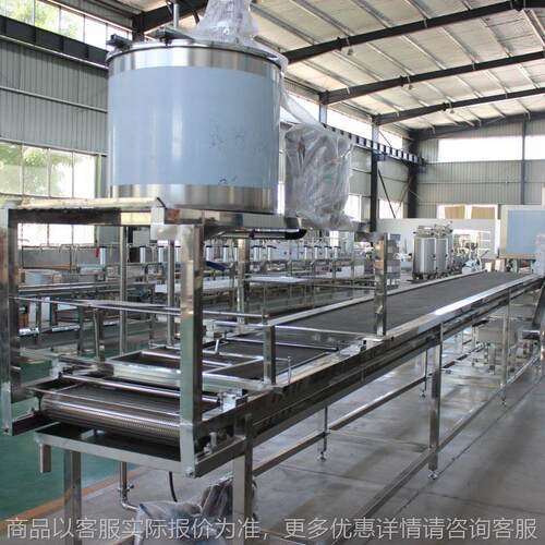 全自动泼浆干豆腐机 薄厚可调千张豆腐皮机大型豆腐皮生产线