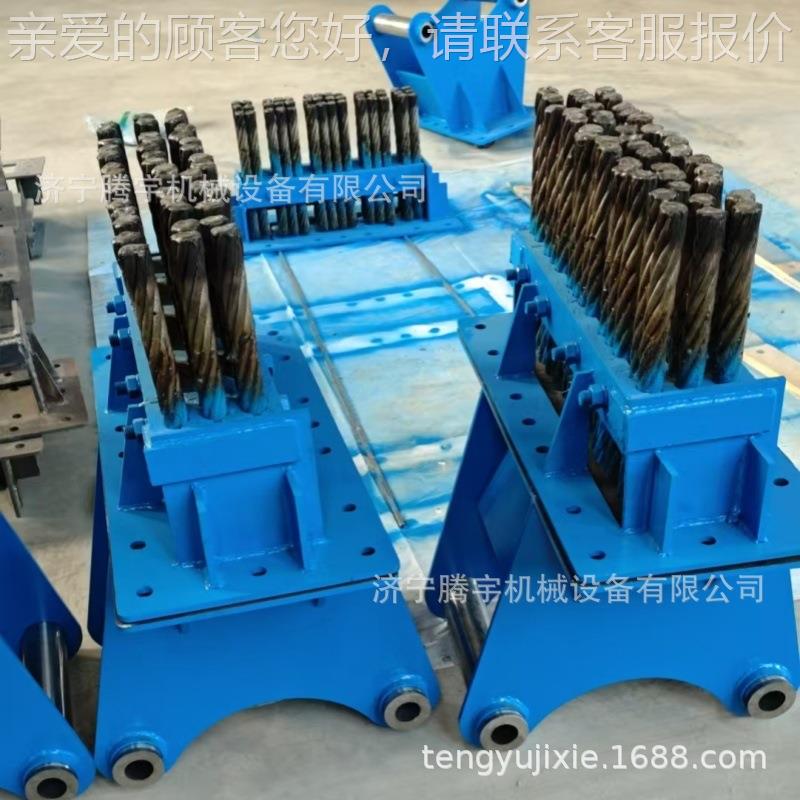 矿用隧道清理碎石石渣 加重拱309型排地面用钢刷 清仰理扫地钢三