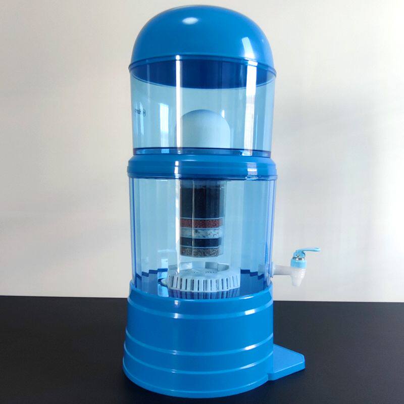 悦莱泉14升家用台式矿泉壶七级过滤水壶 净水壶 直饮过滤饮水机桶