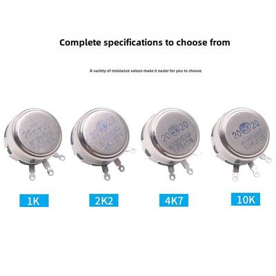 电阻Wx010单圈110可调4K7线绕组电位器4.7K调节变量1K10K2.2K 2K2