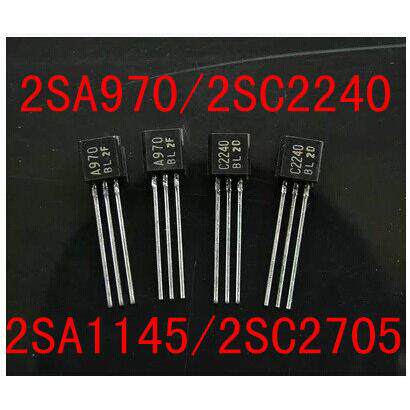 2SA970/2SC2240音频功放管是GL档，不是BL档 2SA1145/2SC2705