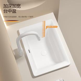 陶瓷加深台中盆家用卫生间洗脸盆面盆阳台方形单盆台下盆换台上盆