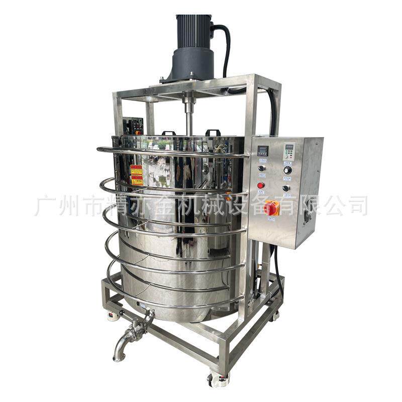 500L加热熔料桶搅拌保温桶口红唇膏发蜡唇膜液体物料油加热溶解