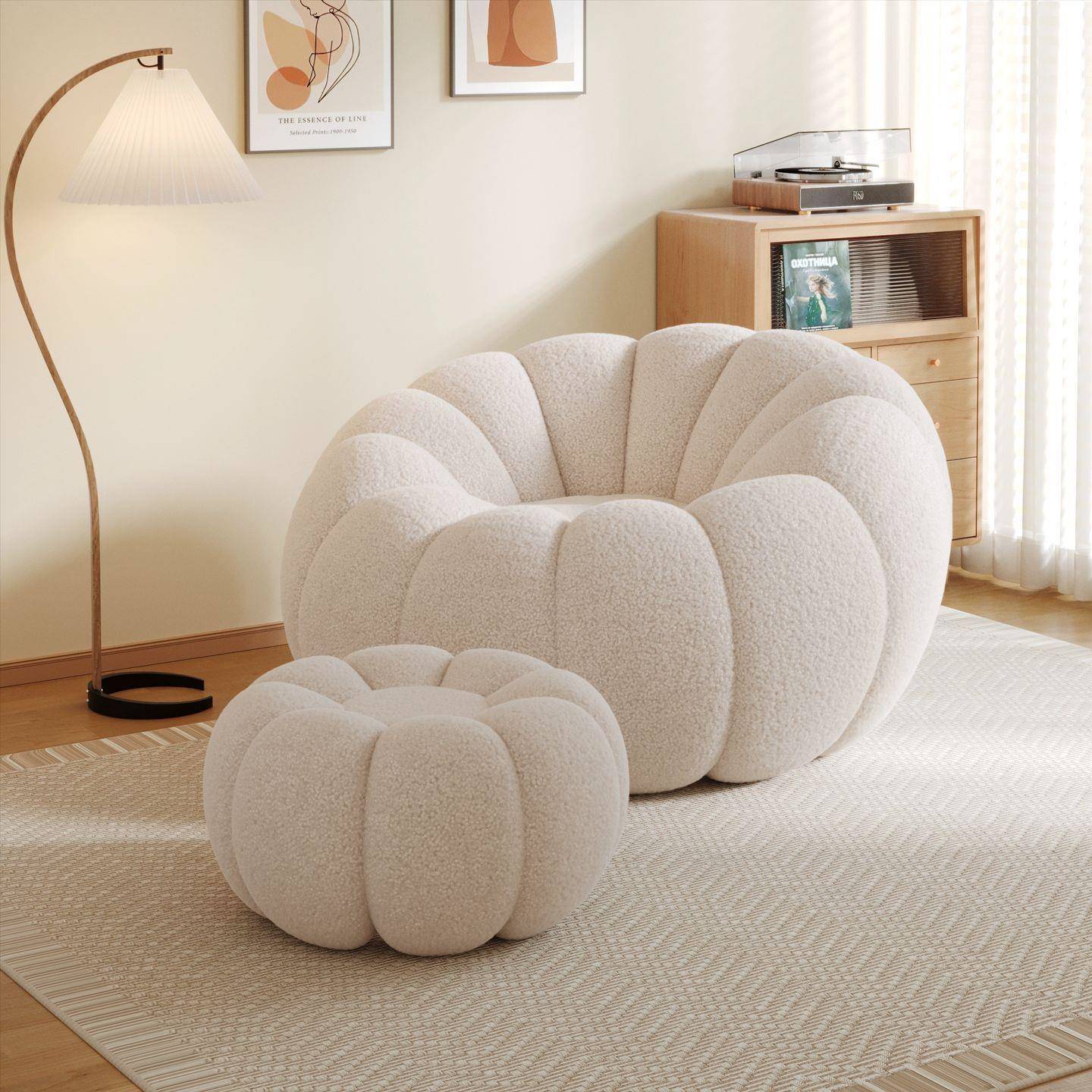 懒人沙发可躺可睡单人豆袋人类狗窝阳台卧室榻榻米宿舍小沙发躺椅