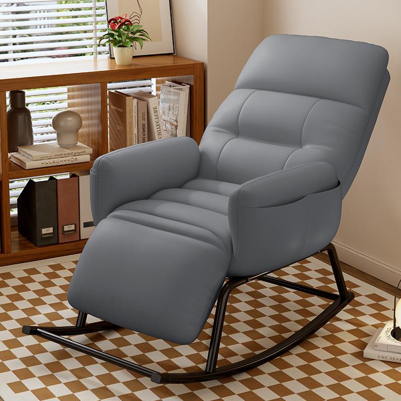 新款摇摇椅躺椅懒人沙发椅家用客厅阳台成人逍摇椅可睡觉午休摇椅