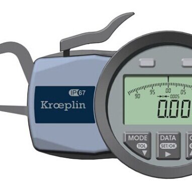 Kroeplin数显管壁厚度测量卡规
