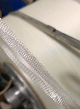 5pmmp打包带塑5mm打包料捆扎带新料机用自动绑拉6000米抗强度捆塑