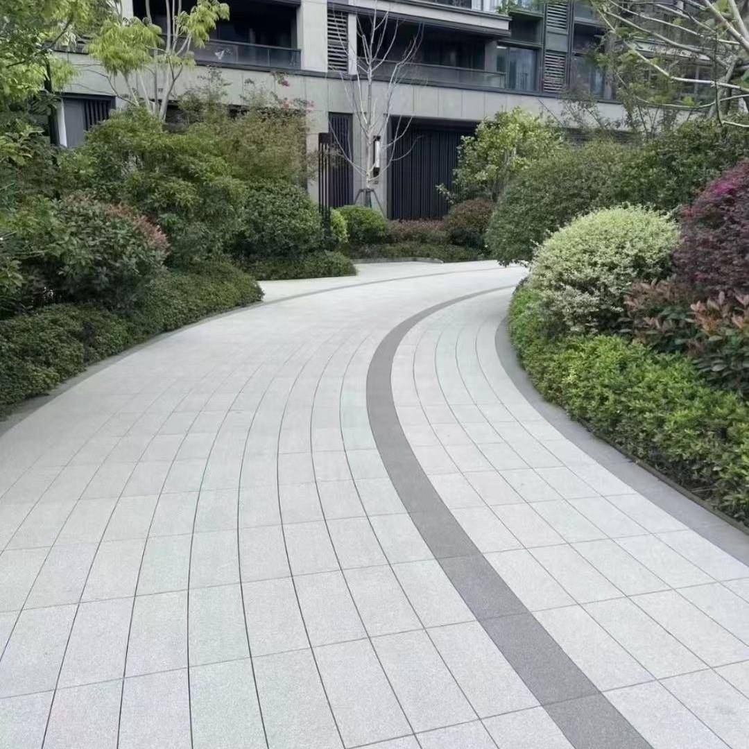 生园林景地铺GIP石态广场PC砖别墅25厚石英砖花仿岗岩观荔枝面陶