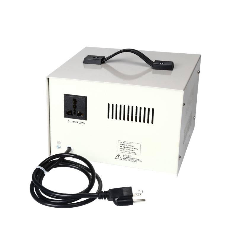 广伐单相稳压器SVC-1000VA全自动220v大功率家用出口交流稳压电源