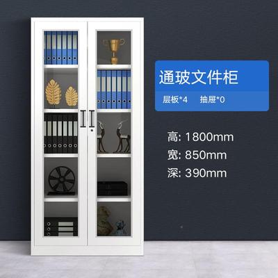 钢制办公室件柜资料案柜财务凭证文柜档柜员工LDG更柜储物衣柜铁