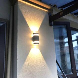 满减双阳头led户外壁灯CM1070A简防水台壁灯代约防雨现室外壁灯庭