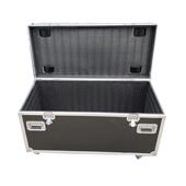 款 多功能新黑色物资器材箱专业周转航 空箱精密具铝合物金工箱资