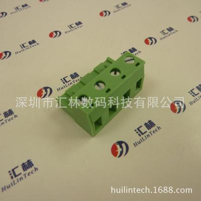 深圳汇林F7525-7.6m距m水FEM平进7.62间-线插拔式端子