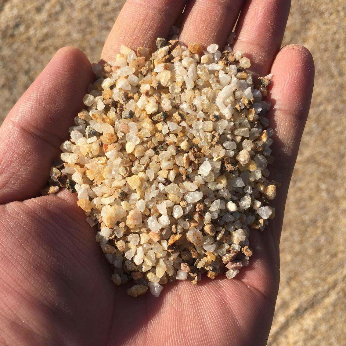 草坪929沙人造球场填充石英砂登峰过滤专用石沙磨耐硬度英高