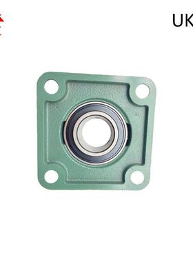 F/泛科带方形U座紧定套KF308UKF309UKWWNF310带外K球面轴承座轴承