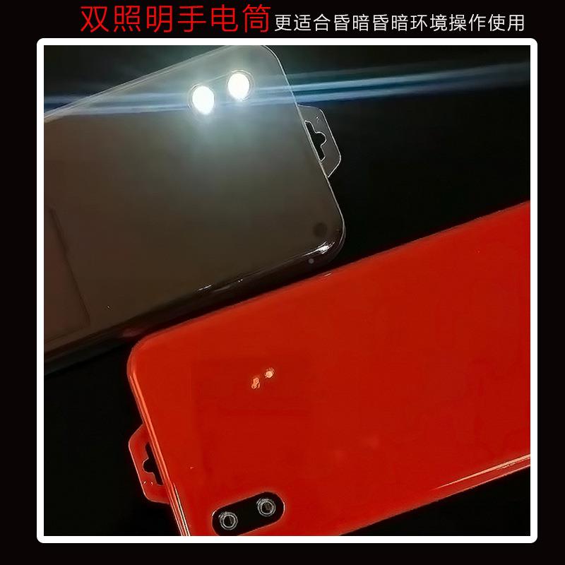 T5数字万用表高度智能双显全894自精防烧超设大彩屏挂钩计软胶动