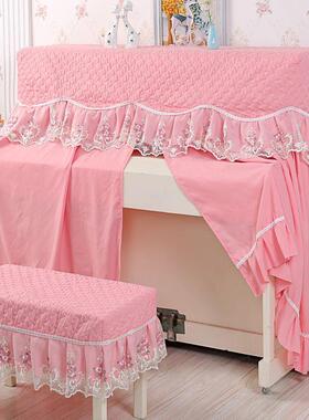 钢i05NF682琴罩全罩欧式厚中奢华蕾加丝套防开罩现代尘简约