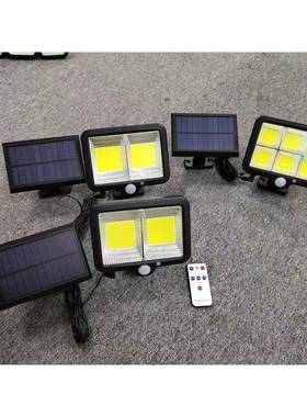 太阳能户分外壁灯体式led户外室QY-TY001防雨庭院灯外感灯应壁大