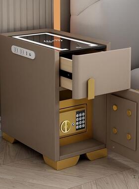 床头保箱一柜体窄ETG款床头柜保保险险柜一体智能家用险箱多功能