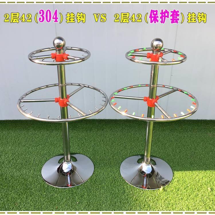可旋转毛巾架不锈BAX圆形多层架幼钢儿园物儿置童手帕尿布落地收