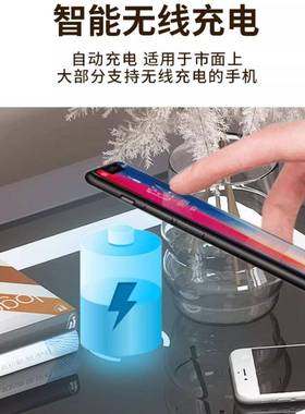 智能新床头柜NNO保险柜家一体用多功能卧室带灯无床线充电防盗款