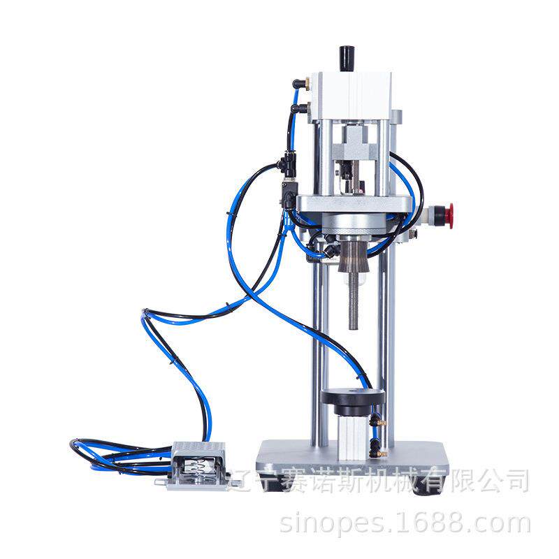沈阳工厂香水封盖机香水瓶压盖机压接机瓶口密封器锁盖机工厂直销
