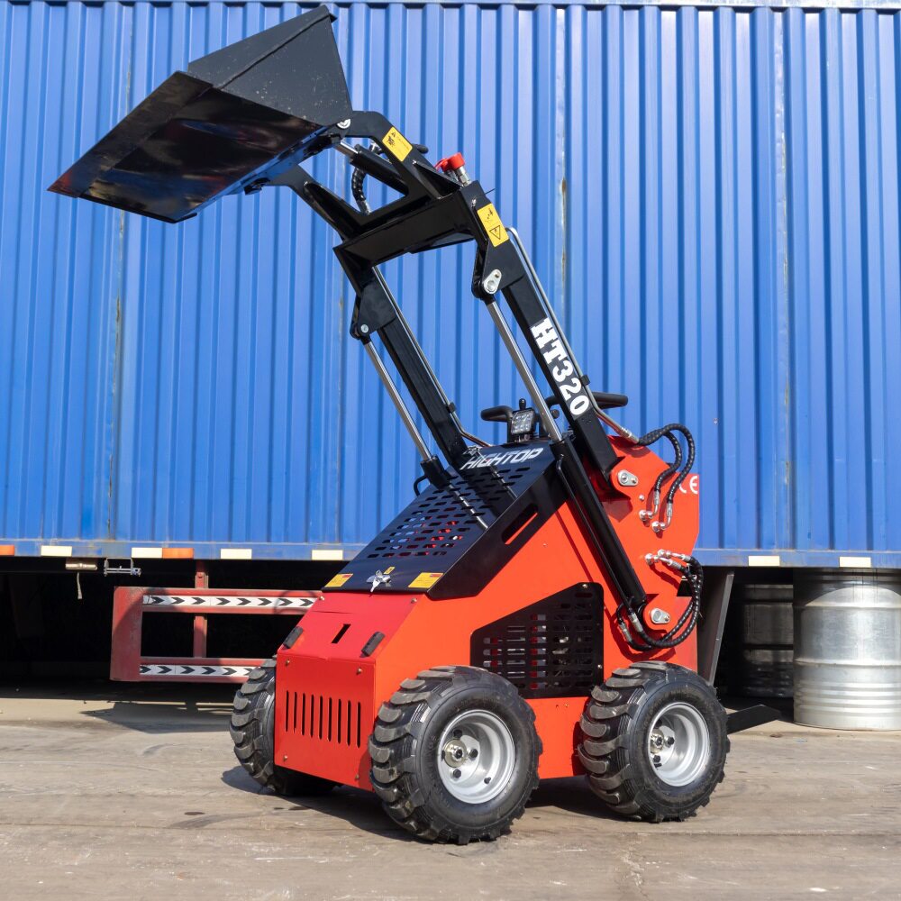 出口俄罗斯站立式轮式装载机 Wheel Loader 多功能推铲转运车