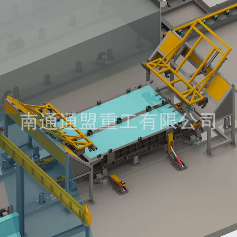 广西高速新泽西护栏生产线 高速隔离护栏生产线 小构件生产线